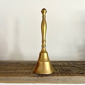 Brass hand bell
